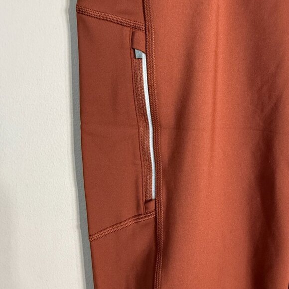 Athleta Rainier High Rise Legging Women's 3X Brown Active Workout Athletic Plus - Picture 7 of 16